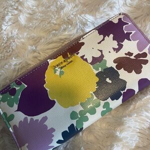 Kate Spade Multicolor Floral Wallet
